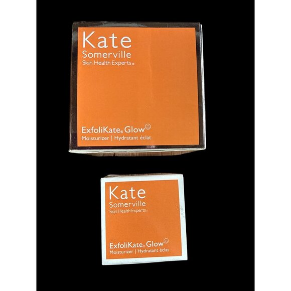 Kate Somerville Glow Moisturizer Skincare Lot 2 Full & Travel New in Box - Picture 2 of 3